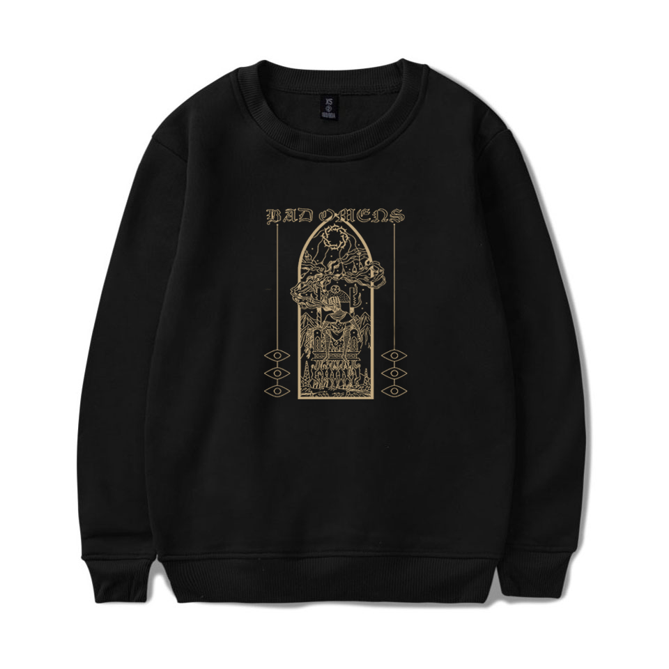 Bad Omens Haunted King Girls Crewneck Sweatshirt - Bad Omens Merch